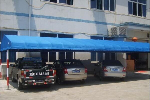 宁波*公司停车棚！