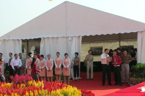 宁波*公司活动用推拉篷